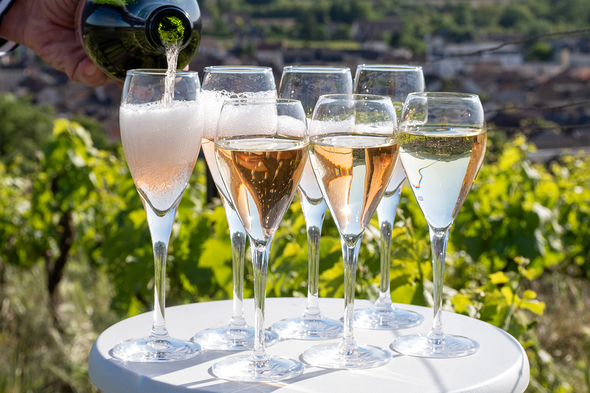 The best sparkling wine in Burgundy