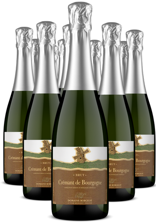 DOMAINE BORGEOT CREMANT DE BOURGOGNE CASE 1